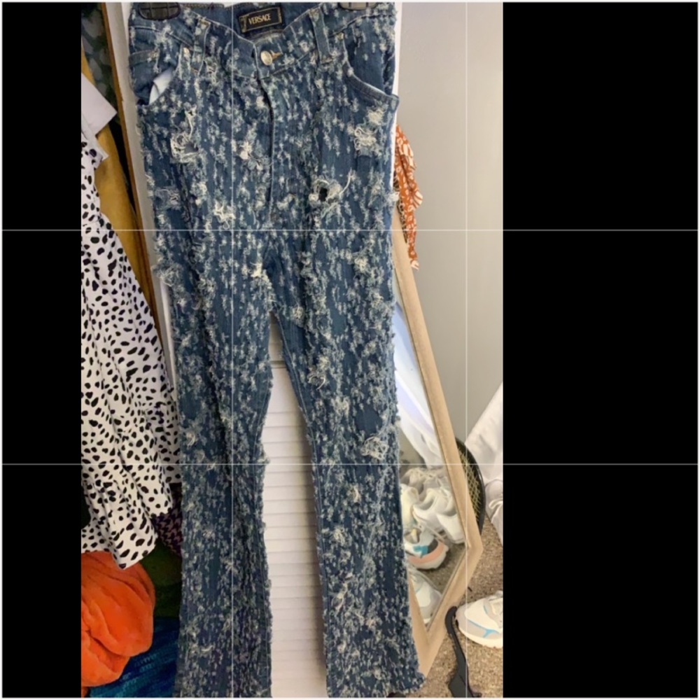 Versace Distressed Jeans - Picture 7 of 7
